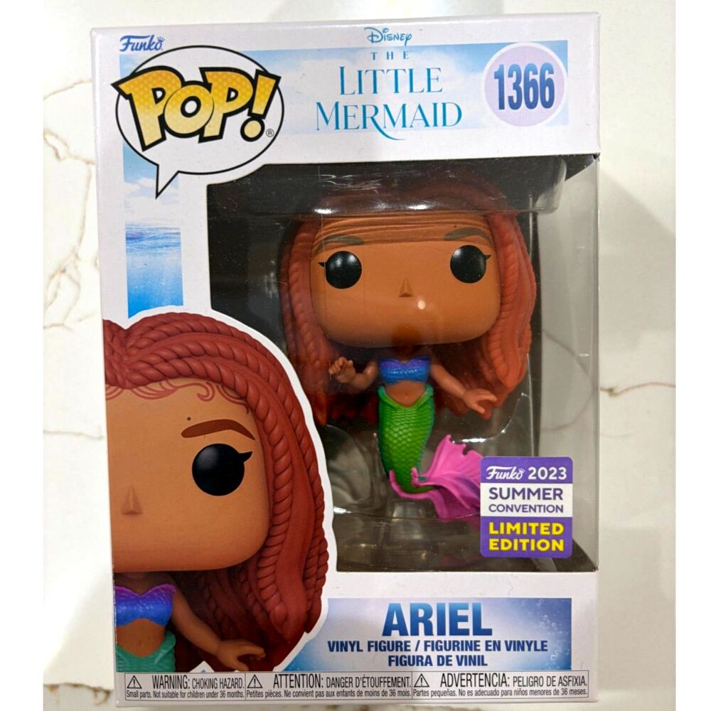 Funko Pop #1366 The Little‎ Mermaid 2023 Ariel Limited Edition Disney Figure